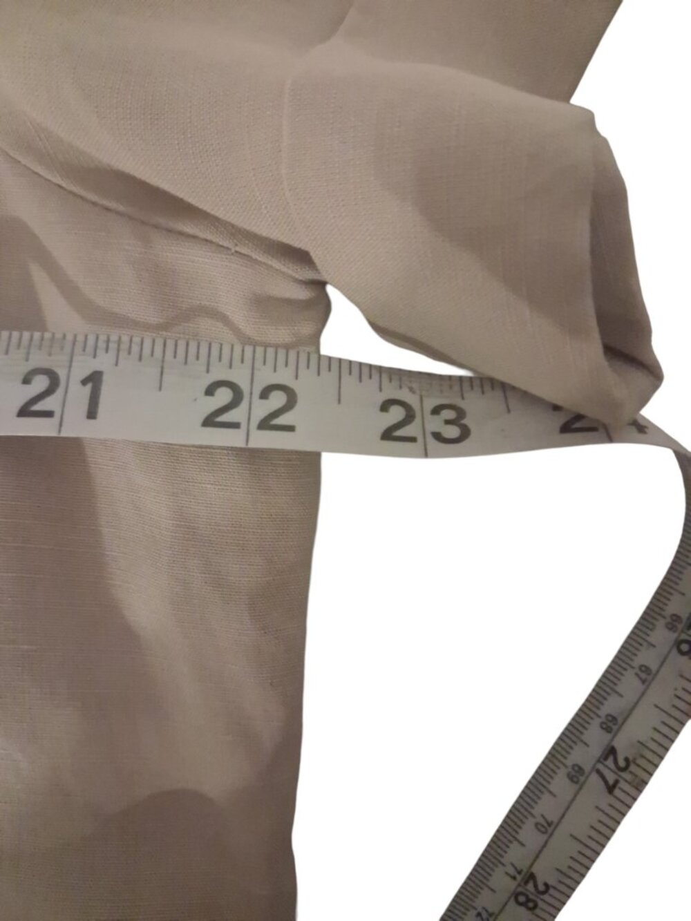 Tommy Hilfiger Tan Safari Shirt Dress belt Short Sleeve Button Up Womens Size XL - Picture 9 of 10